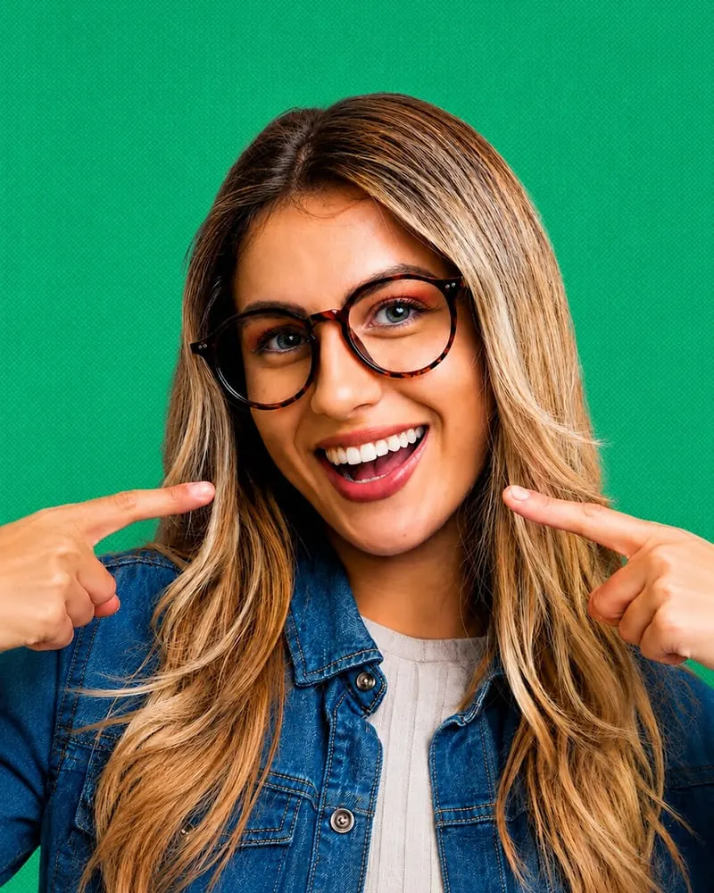 Lentes dentárias na CDC Odonto